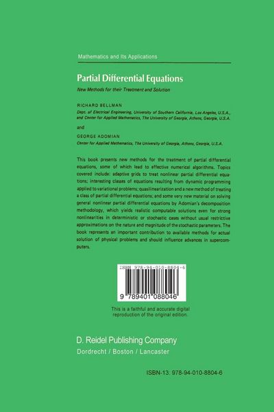 Produktbild: Partial Differential Equations