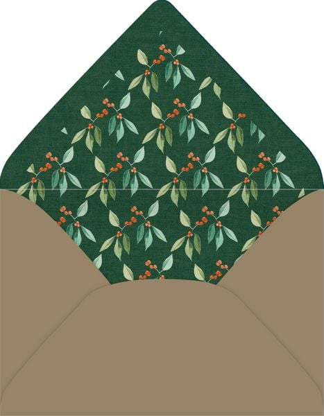 Produktbild: Weihnachtskarte mit Anh&auml;nger &ndash; Frohe Festtage