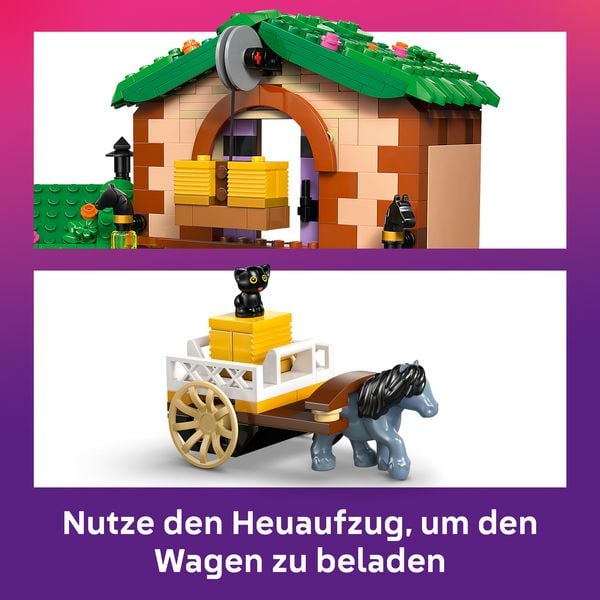 Produktbild: LEGO Friends 42654 Ponyhof & Stall, Spielzeug Pferd, M&auml;dchen & Jungen