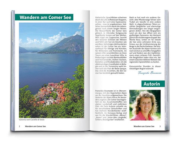 Produktbild: KOMPASS Wanderf&uuml;hrer Comer See, 50 Touren mit Extra-Tourenkarte