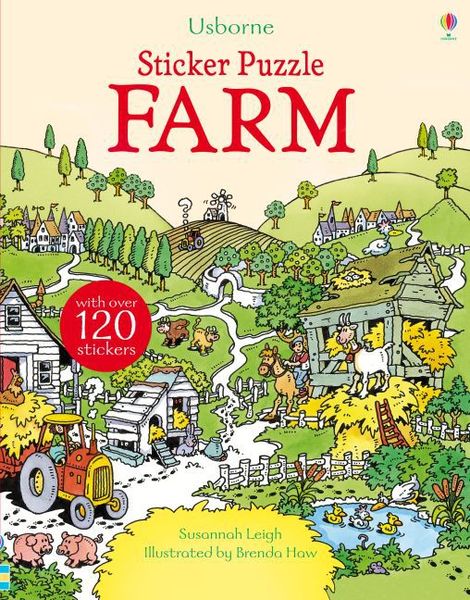 Produktbild: Leigh, S: Sticker Puzzle Farm