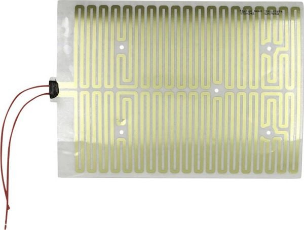 Produktbild: Thermo TECH PET Heizelement 12 V/AC, 12 V/DC 55W Schutzart IPX4 (L x B) 232mm x 172mm