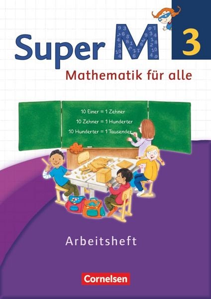 Produktbild: Super M 3. Schuljahr. Arbeitsheft Westliche Bundesl&auml;nder
