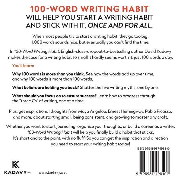 Produktbild: 100-Word Writing Habit