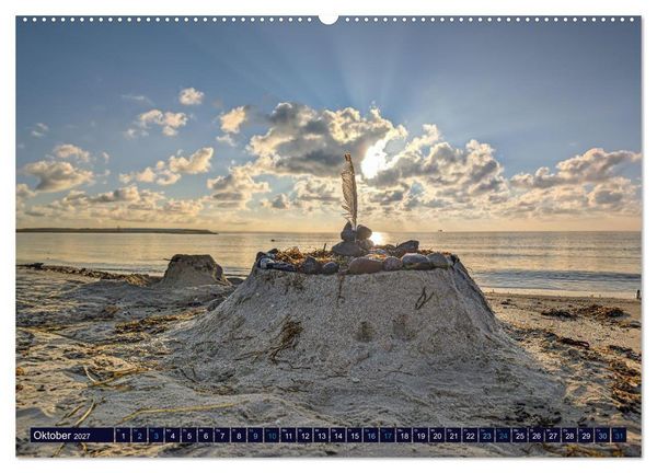 Produktbild: Ostseetr&auml;ume (hochwertiger Premium Wandkalender 2027 DIN A2 quer), Kunstdruck in Hochglanz