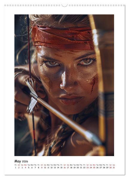 Produktbild: The Timeless Art of Archery (Wall Calendar 2026 DIN A2 portrait), CALVENDO 12 Month Wall Calendar