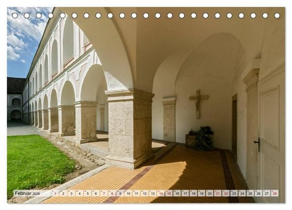 Produktbild: Stift Heiligenkreuz (Tischkalender 2026 DIN A5 quer), CALVENDO Monatskalender