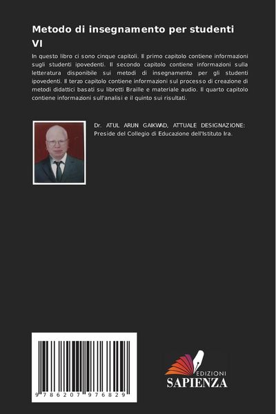 Produktbild: Metodo di insegnamento per studenti VI