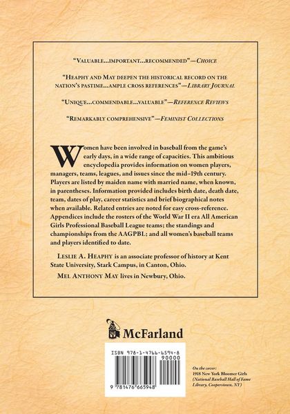 Produktbild: Encyclopedia of Women and Baseball