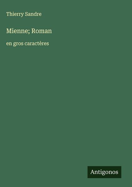 Produktbild: Mienne; Roman