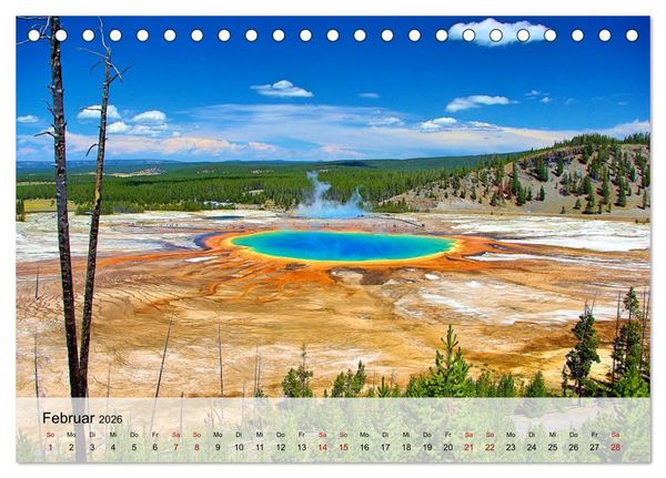 Produktbild: Magische Wunderwelten der Natur (Tischkalender 2026 DIN A5 quer), CALVENDO Monatskalender