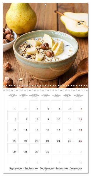 Produktbild: The Art of Muesli - A Year of Beautiful Breakfast Bowls (Wall Calendar 2027 12 &times; 12 Inch) CALVENDO 12 Month Wall Calendar