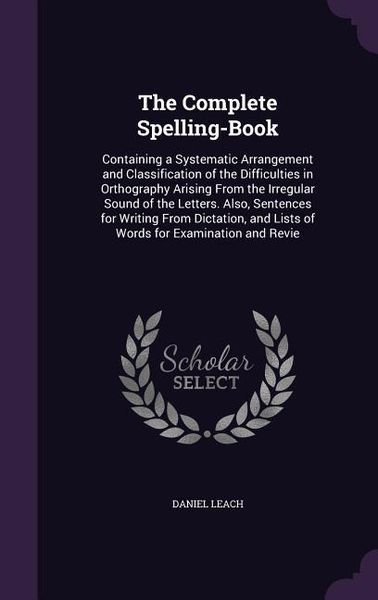 Produktbild: The Complete Spelling-Book