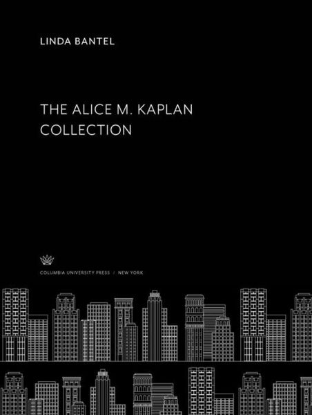 Produktbild: The Alice M. Kaplan Collection