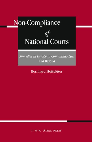 Produktbild: Non-Compliance of National Courts