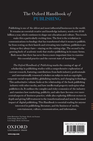 Produktbild: Oxford Handbook of Publishing
