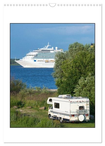 Produktbild: CAMPING-GL&Uuml;CK - Dein Urlaubsplaner (Wandkalender 2026 DIN A3 hoch), CALVENDO Monatskalender