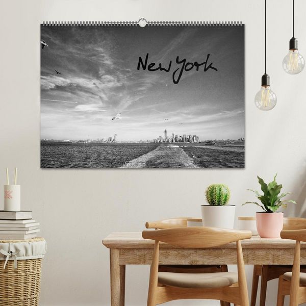 Produktbild: New York 2026 (Wandkalender 2026 DIN A2 quer), CALVENDO Monatskalender
