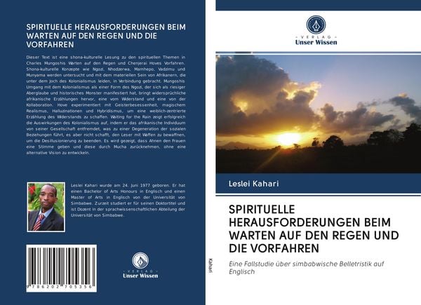 Produktbild: Spirituelle Herausforderungen Beim Warten Auf den Regen und die Vorfahren