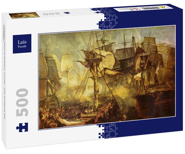 Lais Puzzle Joseph Mallord William Turner - Die Schlacht bei Trafalgar 500 Teile