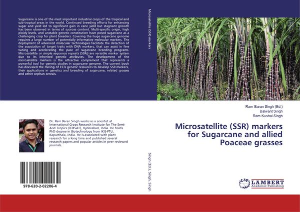 Produktbild: Microsatellite (SSR) markers for Sugarcane and allied Poaceae grasses