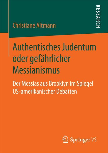 Produktbild: Authentisches Judentum oder gef&auml;hrlicher Messianismus