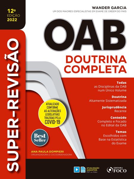Produktbild: OAB Doutrina Completa