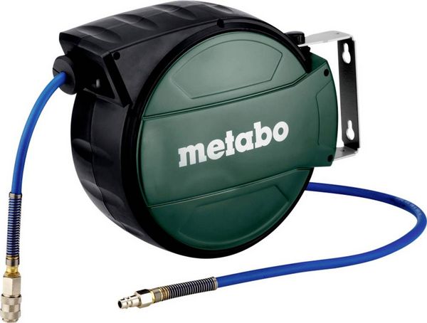 Metabo SA 210 Druckluft-Schlauchaufroller 8m 15 bar Wandbefestigung