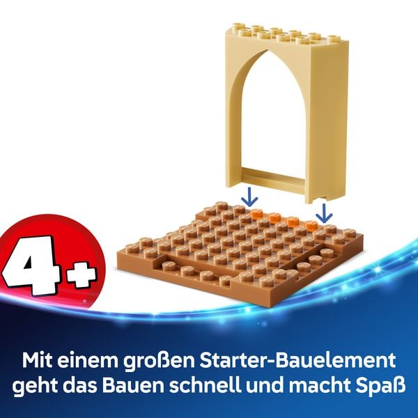 Produktbild: LEGO ǀ Disney 43282 Vaiana Vaianas H&uuml;tte und Boot, Vaiana Fantasy-Bauset f&uuml;r Kinder ab 4 Jahren
