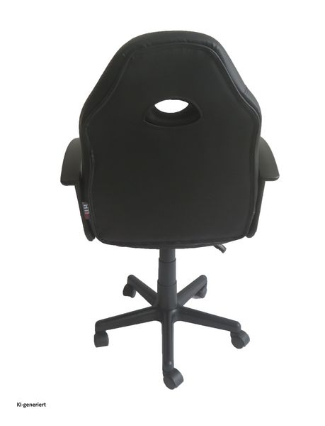 Produktbild: HTI-Living Schreibtischstuhl Junior h&ouml;henverstellbar ergonomischer Drehstuhl Schwarz-Rot