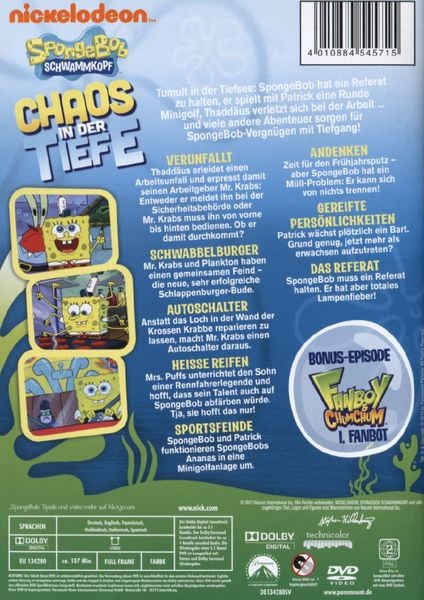 SpongeBob Schwammkopf - Chaos in der Tiefe