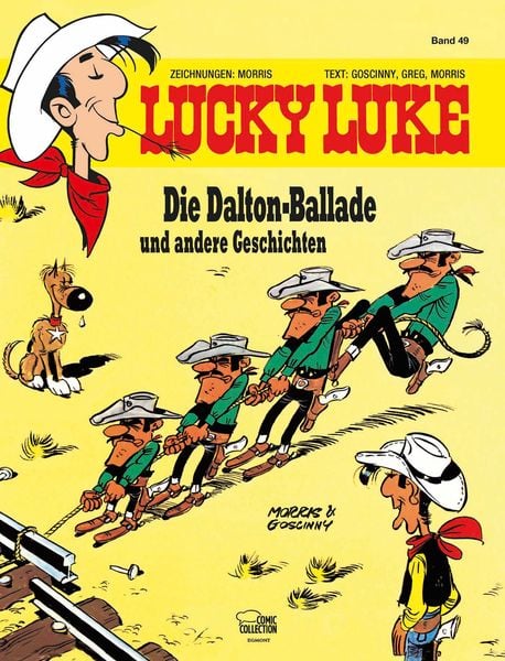 Lucky Luke 49, Gebundene Ausgabe von Morris,René Goscinny,Greg, Egmont Comic Collection, 978-3-7704-3809-9