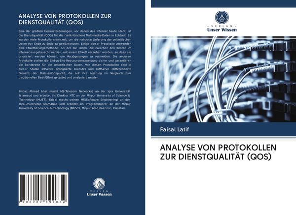Produktbild: Analyse von Protokollen Zur Dienstqualit&auml;t (qos)