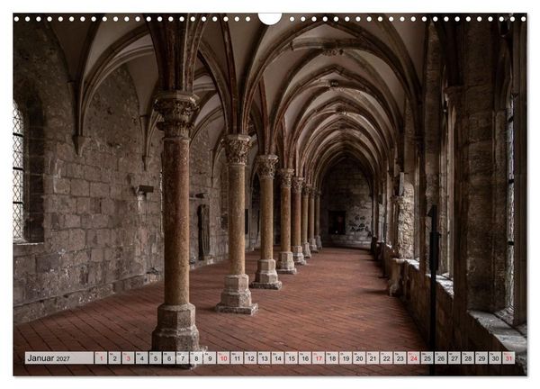Produktbild: Klosterwelten - Zisterzienser im Harz (Wandkalender 2027 DIN A3 quer), CALVENDO Monatskalender