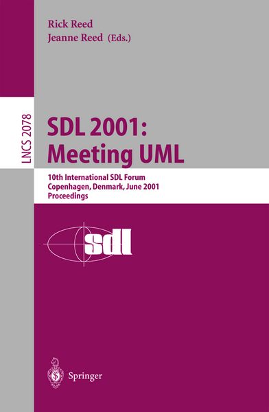 Produktbild: SDL 2001: Meeting UML