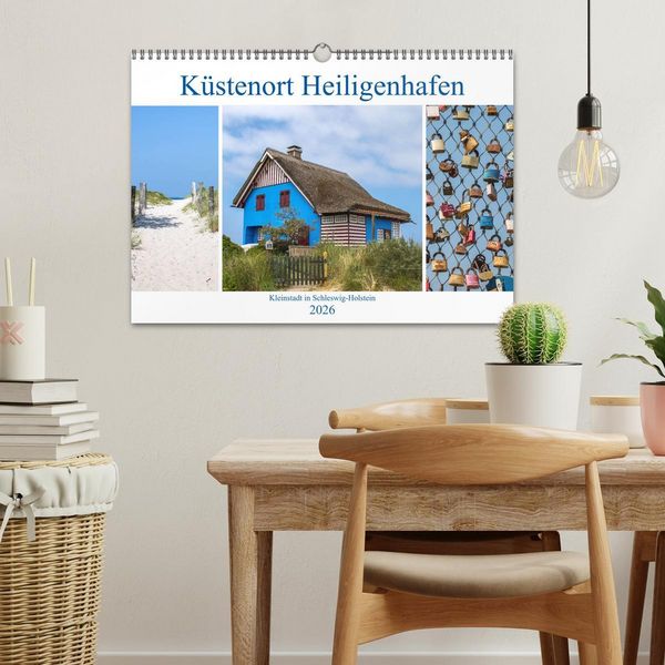 Produktbild: K&uuml;stenort Heiligenhafen (Wandkalender 2026 DIN A3 quer), CALVENDO Monatskalender