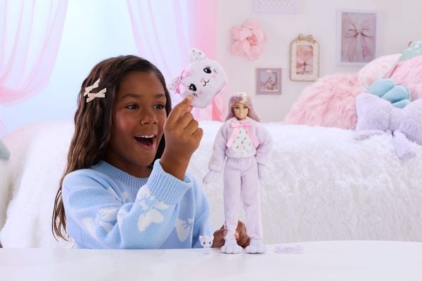 Produktbild: Barbie Cutie Reveal Sweet Bows - Lila K&auml;tzchen