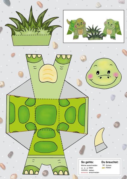 Produktbild: Das Ausschneide-Bastelbuch Tierkinder