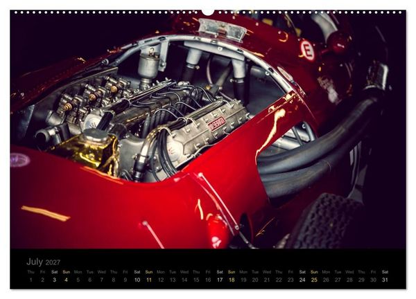 Produktbild: Maserati - Early GP Cars (High Quality Premium Wall Calendar 2027 DIN A2 landscape),CALVENDO 12 Month Wall Calendar