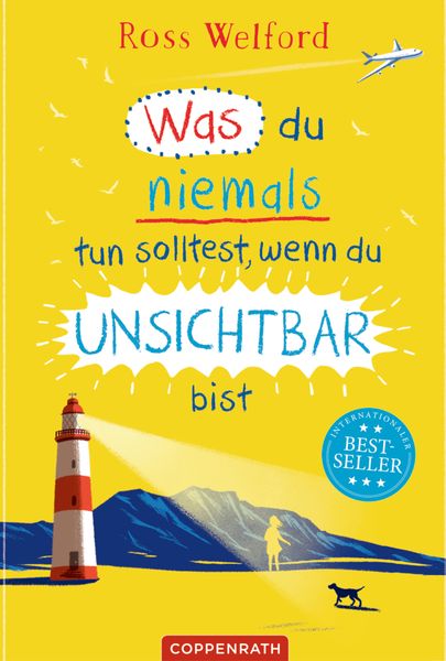 Was du niemals tun solltest, wenn du unsichtbar bist (Klappenbroschur mit Farbschnitt)