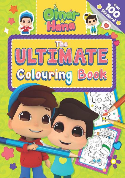 Produktbild: Omar & Hana the Ultimate Colouring Book