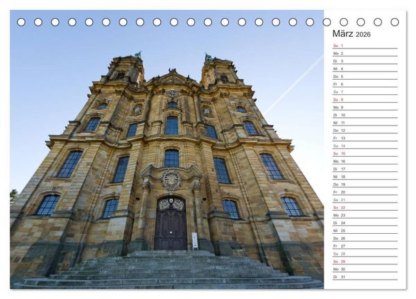 Produktbild: Vierzehnheiligen (Tischkalender 2026 DIN A5 quer), CALVENDO Monatskalender