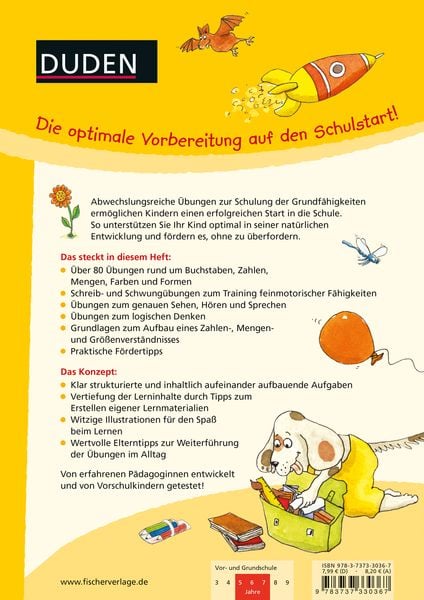 Produktbild: Duden: Das gro&szlig;e Vorschulbuch