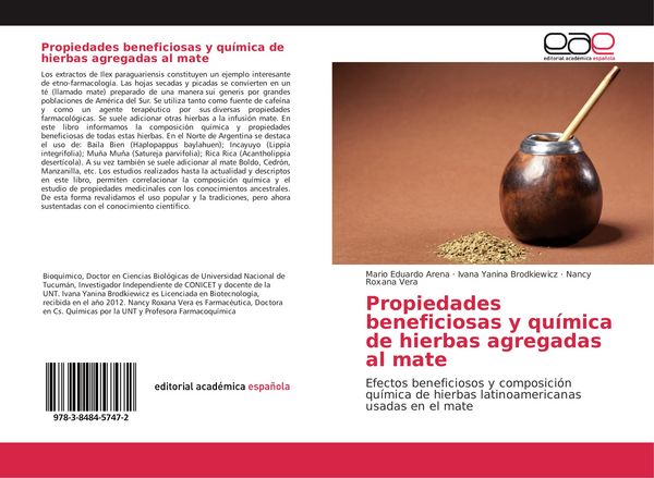 Produktbild: Propiedades beneficiosas y qu&iacute;mica de hierbas agregadas al mate