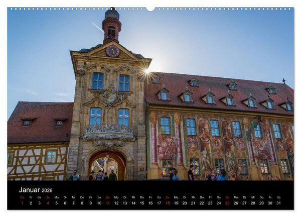 Produktbild: Malerisches Frankenland (hochwertiger Premium Wandkalender 2026 DIN A2 quer), Kunstdruck in Hochglanz