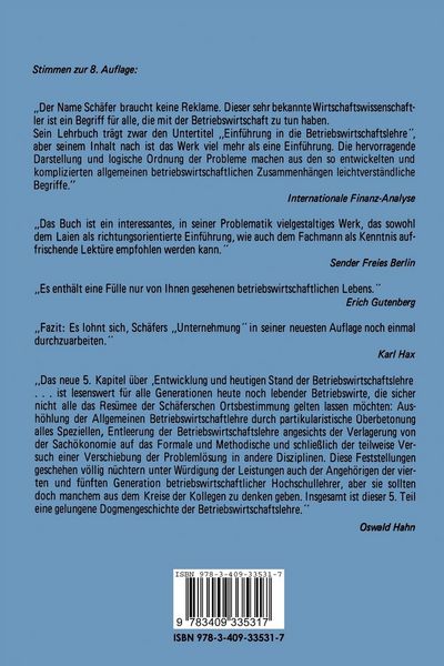 Produktbild: Die Unternehmung