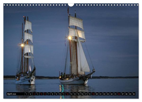Produktbild: Hanse Sail (Wandkalender 2026 DIN A3 quer), CALVENDO Monatskalender