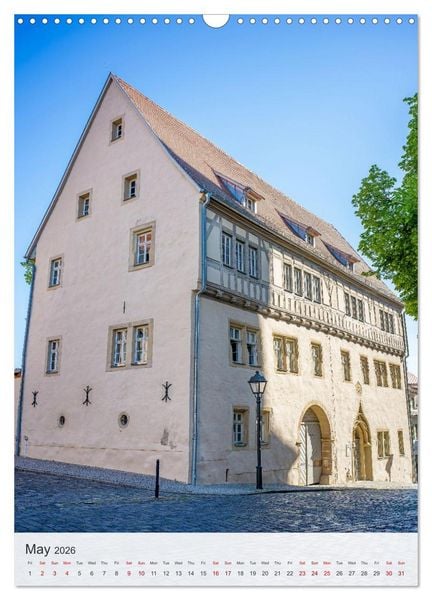 Produktbild: Martin Luther. Town of Lutherstadt Eisleben - hometown of the great Reformer (Wall Calendar 2026 DIN A3 portrait), CALVENDO 12 Month Wall Calendar