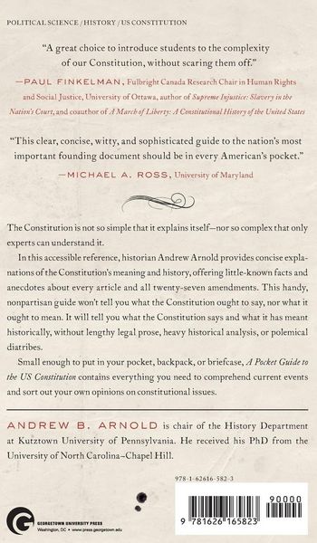 Produktbild: A Pocket Guide to the US Constitution