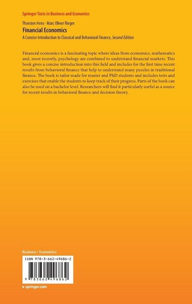 Produktbild: Financial Economics